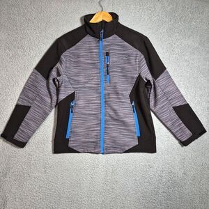 Snozu Softshell Performance Jacket Youth Size Large 14/16 Fleece Lined Outdoor
